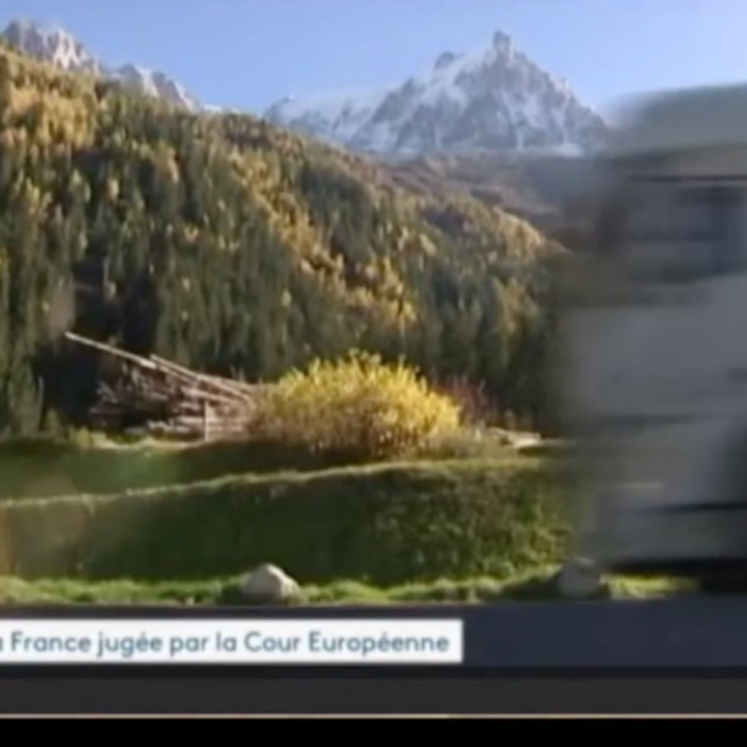 La France en contentieux avec l'Union Européenne Capture d'écran vers un reportage télévisé