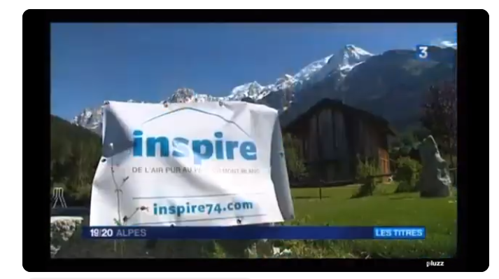 Capture d'écran d'un reportage télévisé